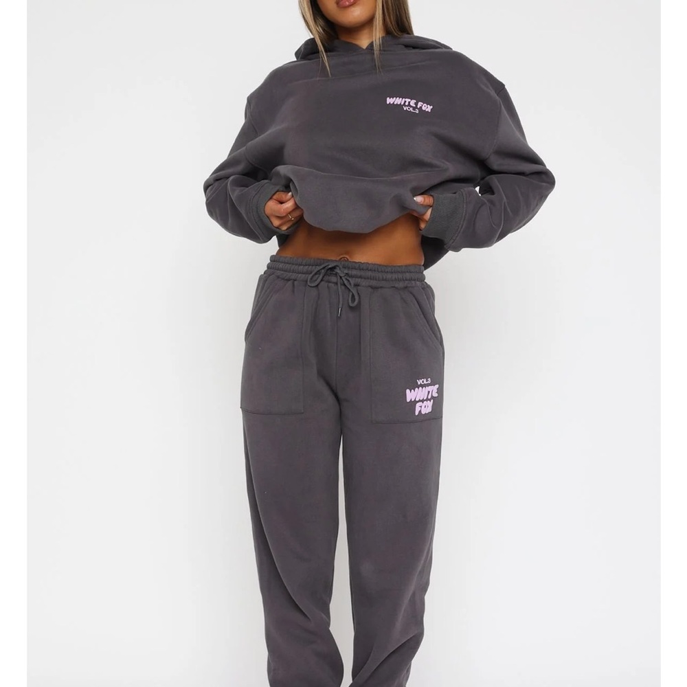White Fox Grey Sweatpants - Picture 8 of 16